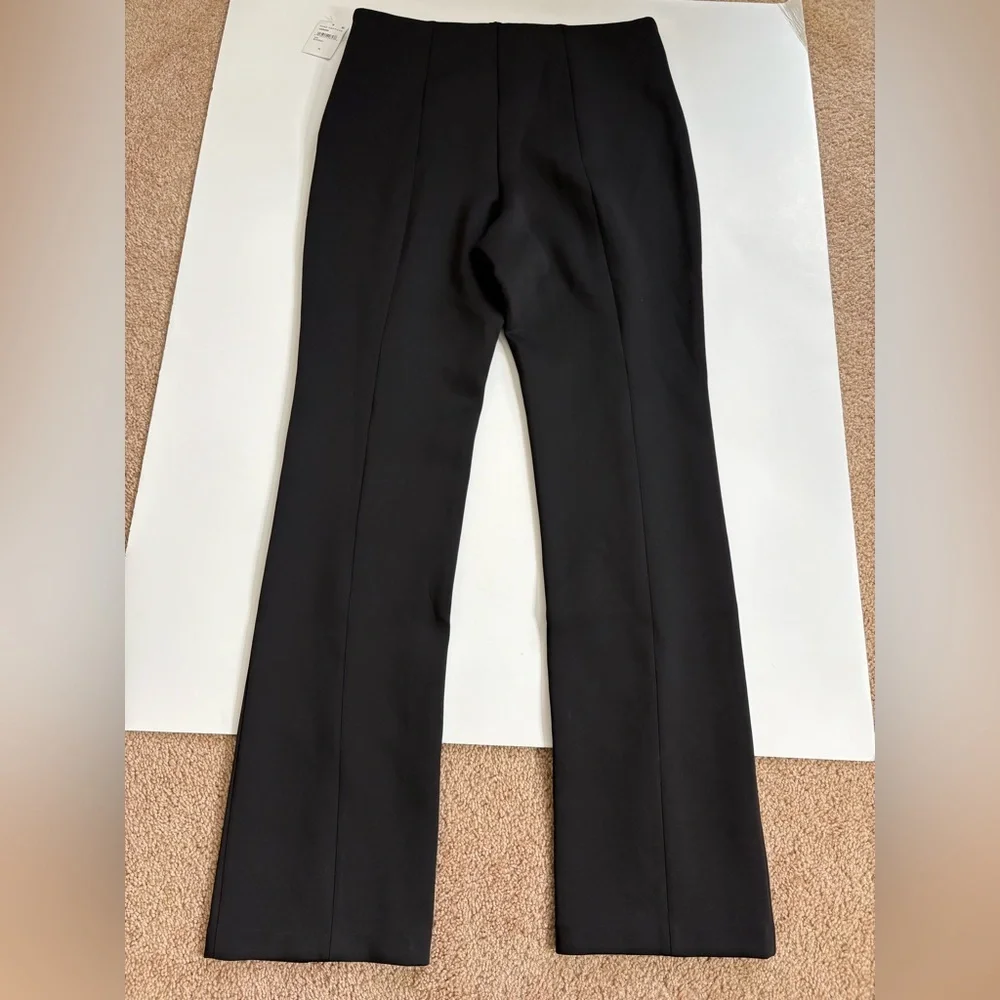 Good American Black Dress Pants Side Zip & Zip Ankles new with Tags Size XL - Picture 3 of 11